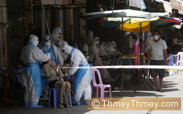 កូវីដ-១៩៖ ករណីឆ្លងថ្មី៦៥នាក់ទៀត សះស្បើយ៦៨នាក់ និងស្លាប់៥នាក់ 