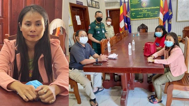 មេធាវី​ដាក់​ពាក្យ​ស្នើសុំ​នៅ​ក្រៅ​ឃុំ​ឱ្យ​សកម្មជន ៤​នាក់​ដែល​ថៃ​ចាប់​បញ្ជូន​មក​ឱ្យ​អាជ្ញាធរ​កម្ពុជា