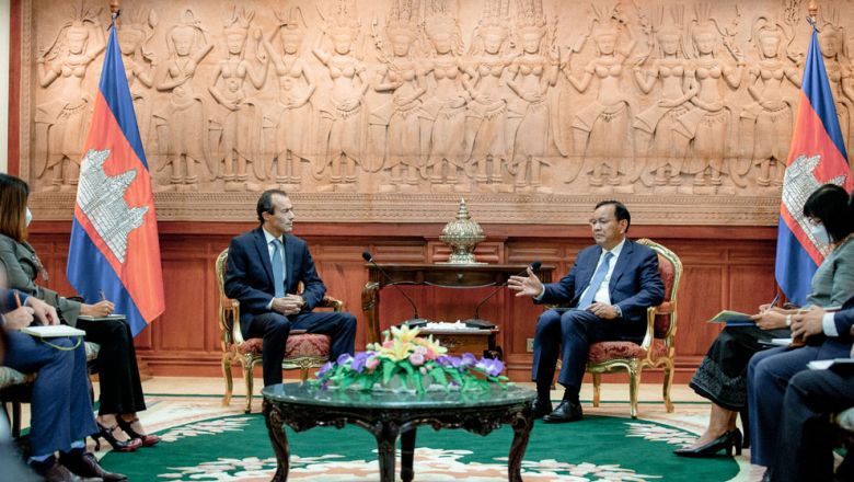 លោក​ ប្រាក់ សុខុន ប្រាប់​មន្ត្រី​ UN ថា កម្ពុជា​មាន​ការប្តេជ្ញា​លើកកម្ពស់​សន្តិភាព​និង​សន្តិសុខ