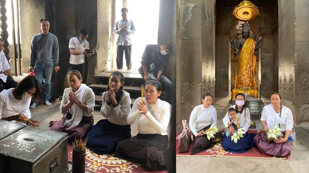 សាច់​ញាតិ​យុវជន​មាតា​ធម្មជាតិ និង​យុវជន​ខ្មែរ​ថាវរៈ បួងសួង​នៅ​ព្រះ​អង្គ​ទេព សុំ​ឲ្យ​តុលាការ​ដោះ​លែង​គ្រួសារ​ពួក​គេ​វិញ