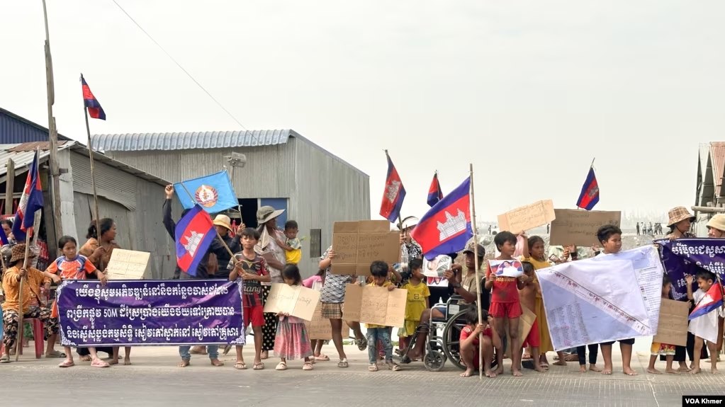 កុមារីម្នាក់​របួស​និងស្រ្តីម្នាក់​សន្លប់​ក្នុង​ករណី​តវ៉ា​ជាមួយ​អាជ្ញាធរ​ខណ្ឌ​ព្រែកព្នៅ 