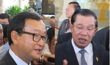 ​លោ​ក​ ស​ម​ ​រ​ង្ស៊ី ​ថា​ ​បើ​លោ​​ក​ ​ហ៊ុ​ន​ ​សែ​ន រំ​លា​យ​គ​ណប​​ក្ស​ស​ង្រ្គោះ​ជា​តិ​ចោ​ល​មុន​កា​​រ​បោះ​ឆ្នោ​ត​ដោយ​យ​ក​​ច្បា​ប់​ថ្មី​ម​ក​ប្រើ ​ជី​វិ​ត​ន​យោ​បា​យ​រ​ដ្ឋាភិ​បា​ល​លោ​ក​ ​ហ៊ុ​ន​ ​សែន​ ​នឹ​ង​ត្រូ​វ​ច​ប់ ​​​