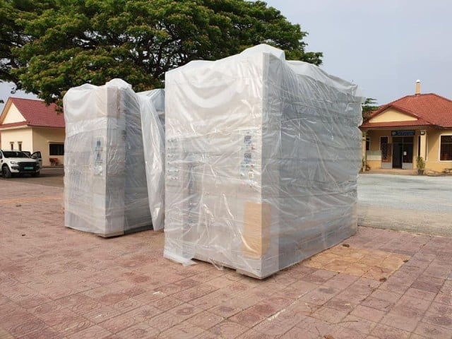 អ្នកជំនាញកំពុងដំឡើងគ្រឹះ «ឡដុតសព» អ្នកជំងឺកូវីដ-១៩ដែលបញ្ជាទិញពីថៃ 