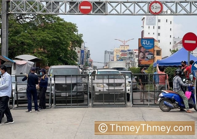 អាជ្ញាធរ បិទខ្ទប់ភូមិ៣ទៀត ក្នុងសង្កាត់ស្ទឹងមានជ័យ៣ ដែលជាតំបន់ឆ្លងរាលដាលជំងឺកូវីដ-១៩ខ្លាំង 