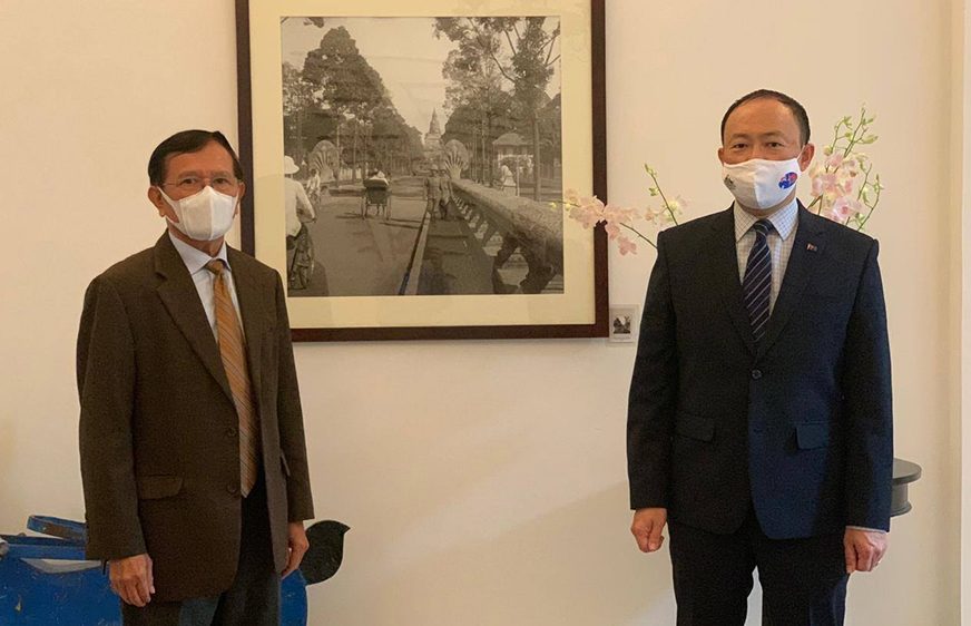 អូស្ត្រាលី​បង្ហាញ​ជំហរ​ជួយ​​រក​ដំណោះ​ស្រាយ​​ករណី​លោក​ កឹម​ សុខា​ ដើម្បី​ជំរុញ​យន្តការ​ប្រជា​ធិបតេយ្យ​