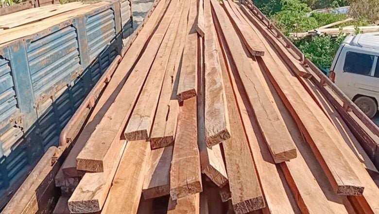 មន្ត្រីកំពុង​ស្រាវជ្រាវ​រក​ម្ចាស់​ឈើ​ប្រណីត​ខុស​ច្បាប់​ ប្រមាណ​ជាង ១០០ ម៉ែត្រ​គុប