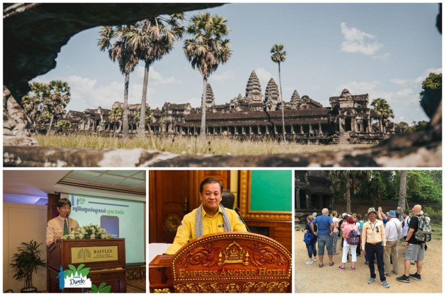 កូវីដ-១៩ កាត់ផ្តាច់ចំណូលមគ្គុទ្ទេសក៍ទេសចរនៅអង្គរ ហើយបង្ខំឲ្យពួកគាត់ទៅធ្វើការងារផ្សេង