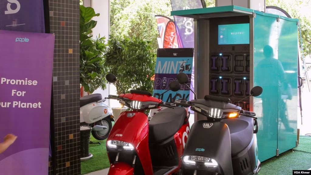 កម្ពុជាជំរុញការប្រើប្រាស់យានយន្តអគ្គិសនីដើម្បីបរិស្ថាន តែបារម្ភថាខ្វះអ្នកប្រើ