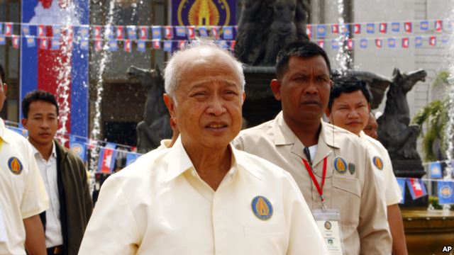 ព្រះអង្គម្ចាស់ នរោត្តមរណឫទ្ធិ បង្ហាញការមិនគាំទ្របក្សប្រឆាំងរឿងផ្ទៀងផ្ទាត់ផែនទី