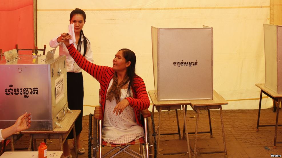 ជន​ពិការ​ទាមទារ​ឱ្យ​គ.ជ.ប​ជួយ​សម្រួល​ក្នុង​ពេល​បោះឆ្នោត​