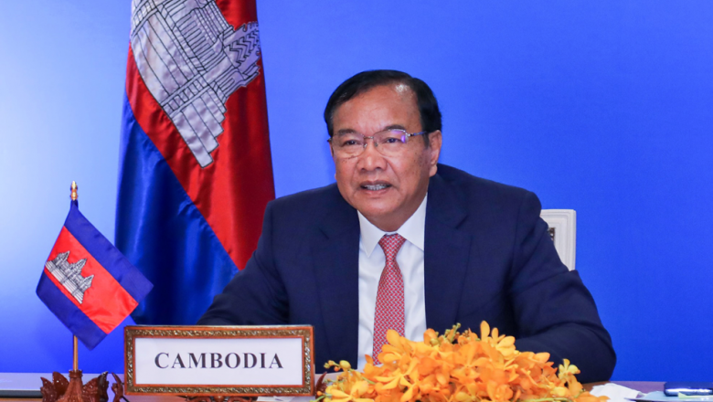 លោក ប្រាក់ សុខុន នឹង​ចូលរួម​កិច្ចសន្ទនា​អាស៊ាន-អង់គ្លេស ដើម្បី​ដោះស្រាយ​បញ្ហា​ប្រឈម​នៃ​ជំងឺ​កូវីដ