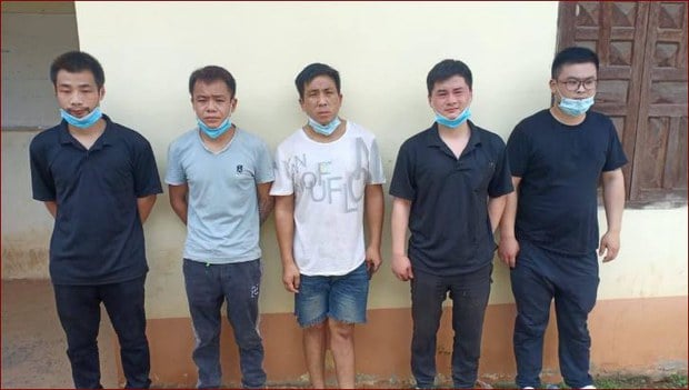 អាជ្ញាធរ​ខេត្ត​កំពង់ចាម​ឃាត់​ខ្លួន​ជនជាតិ​ចិន ៥​នាក់ លួច​ធ្វើ​ដំណើរ​ពី​ភ្នំពេញ​ទៅ​កំពង់ចាម