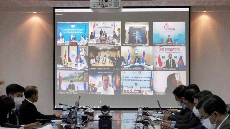 កម្ពុជា​ដឹកនាំ​កិច្ចប្រជុំ​ទេសចរណ៍​អាស៊ាន​ ដើម្បី​ចេញ​យុទ្ធសាស្ត្រ​ស្តារ​វិស័យ​ទេសចរណ៍