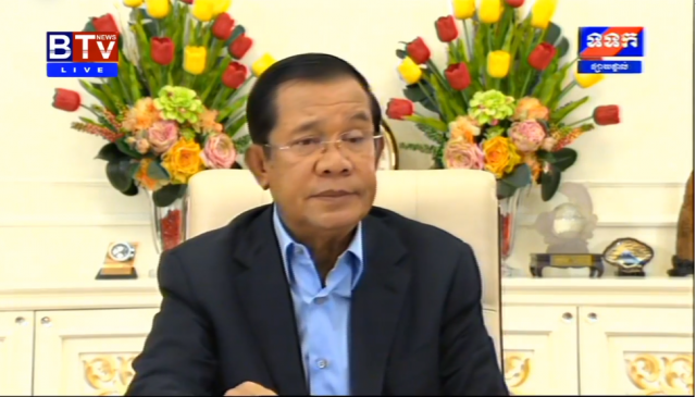 សម្ដេច ហ៊ុន សែន ៖ គ្មាន​ការបញ្ចប់​តំណែង​លោក ឆែម សាវុធ ដែលជា​ជនរងគ្រោះ​ដោយសារ​កូ​វីដ​-១៩​ឡើយ​ 