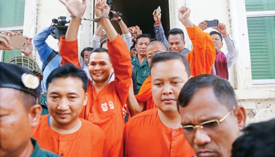  មន្ត្រី CNRP កំពុងជាប់ឃុំត្រូវបានគេរឹតបន្ដឹង