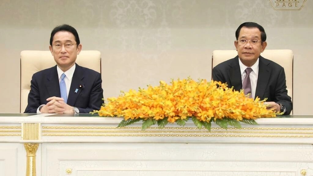 នាយករដ្ឋមន្ត្រីជប៉ុននឹងយកលទ្ធផលជំនួបជាមួយលោក ហ៊ុន សែន ទៅប្រាប់ប្រទេសG7