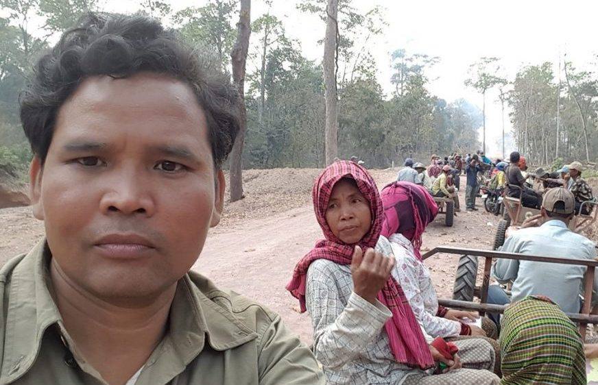 លោក អ៊ូច ឡេង និងសកម្មជនព្រៃឈើ​៤រូប​ទៀត ត្រូវមន្រ្តីបរិស្ថានខេត្តក្រចេះចាប់ខ្លួន