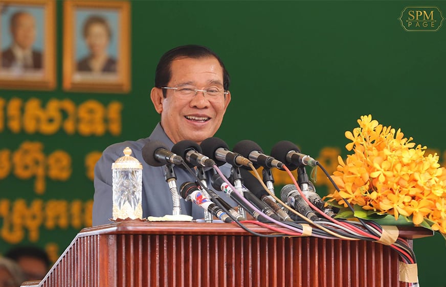 លោក ហ៊ុន​ សែន ព្រមានថា អ្នកអត់ទៅបោះឆ្នោតតែបន្លំជ្រលក់ដៃនឹងជាប់គុក