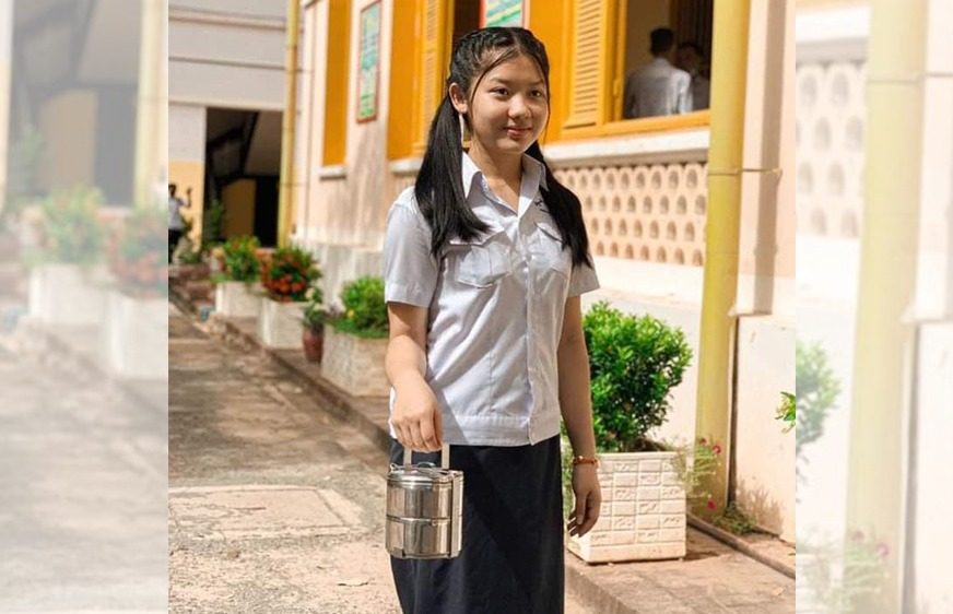 សិស្ស​សាលា​ព្រះ​ស៊ីសុវត្ថិ​ធ្វើ​យុទ្ធនា​ការ​ឈប់​ប្រើ​ប្លាស្ទិក