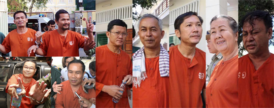 ទណ្ឌិតដែលជា តំណាងរាស្រ្ត-សកម្មជន CNRP និងមន្រ្តីសិទ្ធិមនុស្ស គ្មានក្នុងបញ្ជីលើកលែង និងបន្ធូរបន្ថយទោសនោះទេ