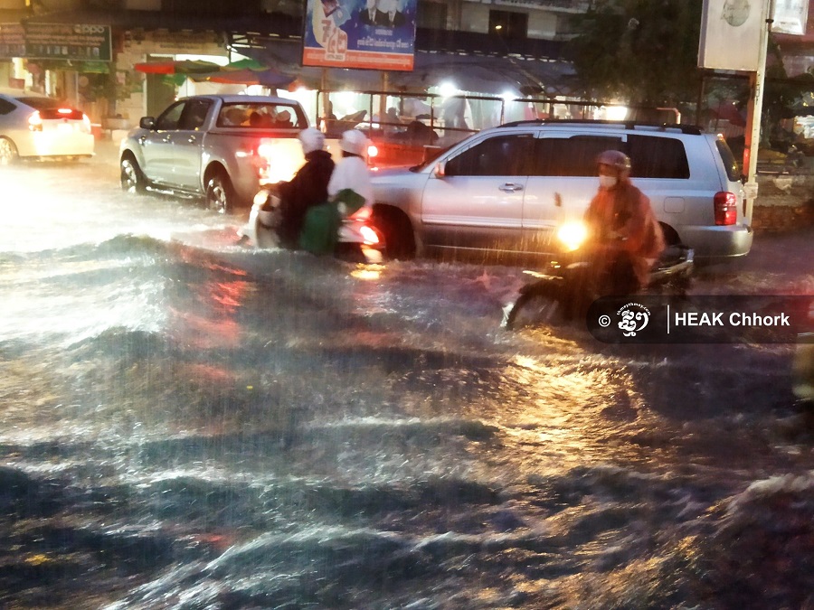 ភ្លៀងនឹងបន្តធ្លាក់ទូទាំងប្រទេស ពីថ្ងៃទី៩-១៥ តុលា