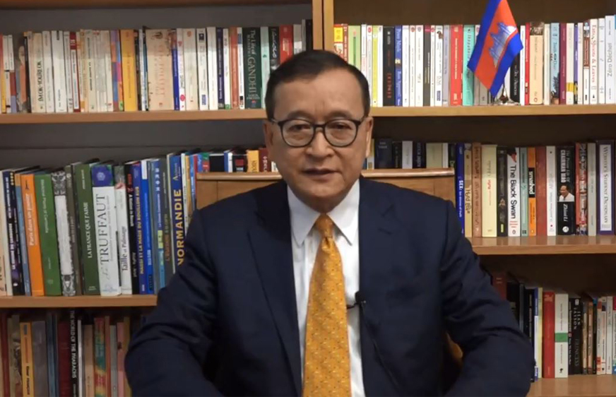 លោកសម រង្ស៊ី រំឭកការបះបោរនៅប្រទេសខ្លះខណៈជម្លោះនយោបាយនៅកម្ពុជាបន្តអូសបន្លាយ