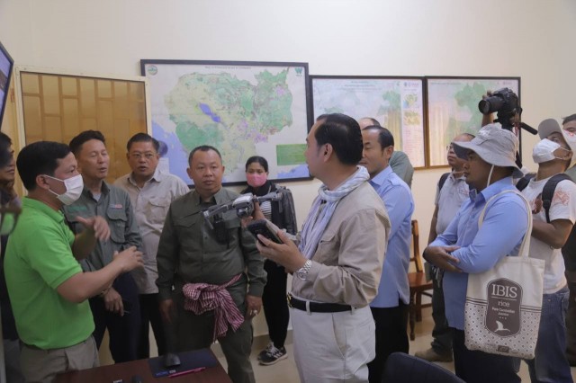 កម្ពុជា​ដាក់​ដំណើរការ​ប្រព័ន្ធ​ត្រួតពិនិត្យ​តំបន់ការពារធម្មជាតិ (PAMP) ដំបូង​នៅ​ខេត្តព្រះវិហារ