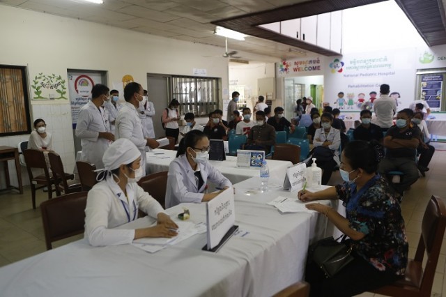 ពេទ្យកុមារជាតិ អស់វ៉ាក់សាំង Sinopharm សម្រាប់អ្នកចាក់ដូសទី១ហើយ