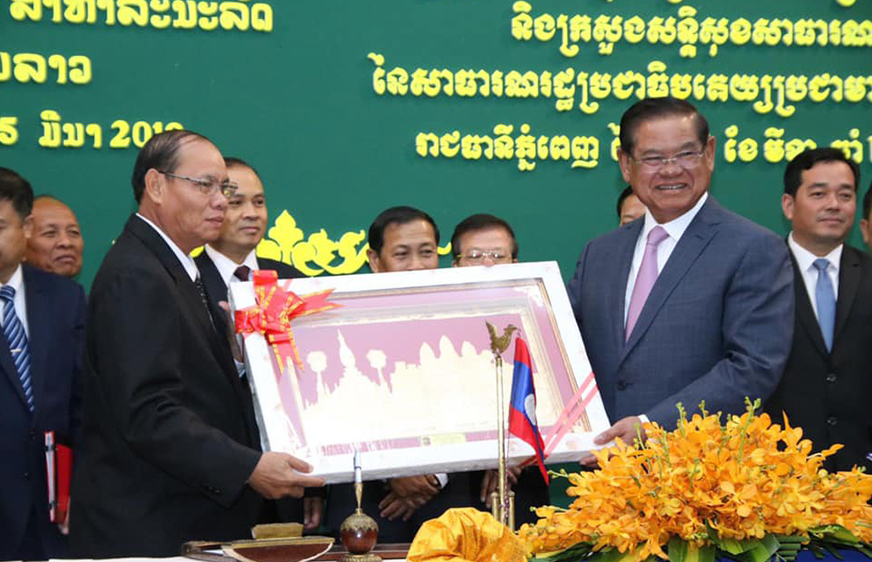 កម្ពុជា-ឡាវ រួមគ្នាទប់ស្កាត់​បទល្មើសគ្រឿងញៀនឆ្លងដែន