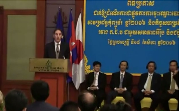 សហភាព​អឺរ៉ុប​បារម្ភ​ពី​បញ្ហា​សិទ្ធិ​មនុស្ស​និង​នយោបាយ​ខណៈ​ការ​បោះឆ្នោត​ខិត​ជិត​ចូល​មក​ដល់