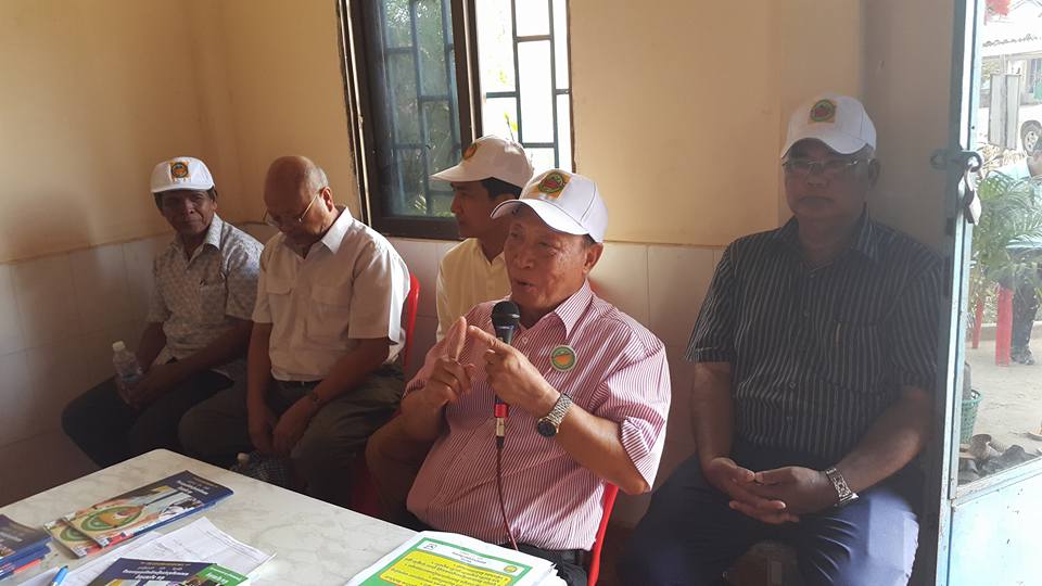 លោក ម៉ម សូណង់ដូជួបសំណេះ សំណាល ជាមួយបេក្ខជន ក្រុមប្រឹក្សាឃុំ សង្កាត់