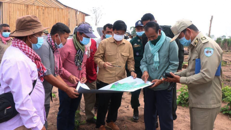 អាជ្ញាធរខេត្ត​មណ្ឌលគិរី ប្រាប់​ពលរដ្ឋ​មកពី​ខេត្ត​ត្បូងឃ្មុំ​ឱ្យ​ឈប់​កាប់​រាន​ដីព្រៃ