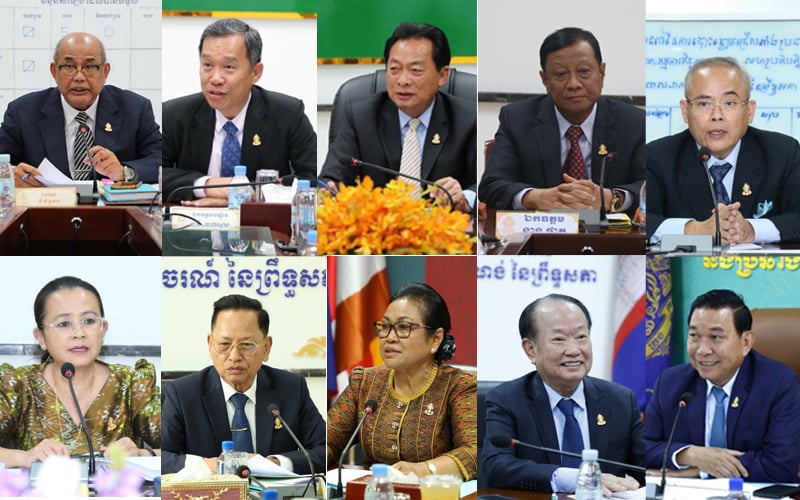 ព្រឹទ្ធសភា ជ្រើសរើសបាន​ក្បាលម៉ាស៊ីនដឹកនាំគណៈកម្មការទាំង១០