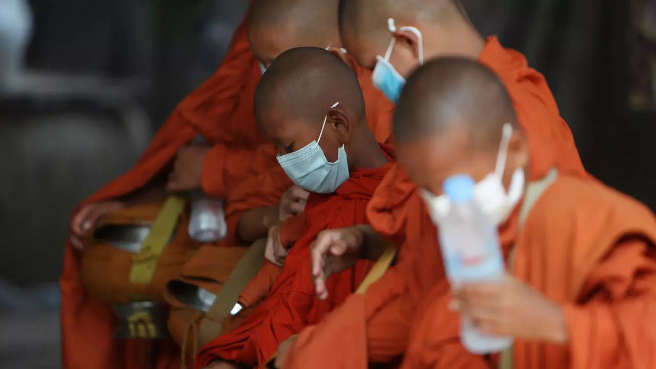 កូវីដ១៩៖ ព្រះសង្ឃនៅទូទាំងប្រទេសប្រមាណជាង២០០អង្គមានវិជ្ជមានកូវីដ១៩