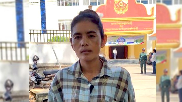 ប្រធាន​សហជីព​ប្រចាំ​រោងចក្រ សេង បូ ហ្គាមិន ចូល​បំភ្លឺ​សាលាដំបូង​ខេត្ត​កំពង់ស្ពឺ​ម្ដង​ទៀត ករណី​ប្ដឹង​រោងចក្រ​ថា រើសអើង​សហជីព