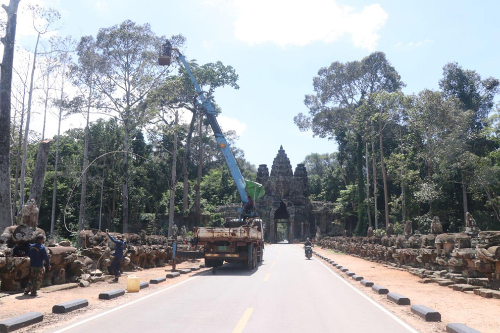 ច្រកទ្វារ​ជ័យ​នៃ​ប្រាសាទ​អង្គរធំ​នឹង​ក្លាយ​ជា​ច្រក​ទ្វារ​សំខាន់​ដូច​អតីតកាល