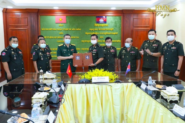 ទ័ព​កម្ពុជា​-​វៀតណាម ចុះ​អនុស្សរណៈ បន្ត​កិច្ចសហការ​ការពារ​ព្រំដែន