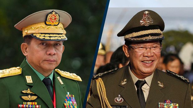 អ្នក​លេង​ហ្វេសប៊ុក​មួយ​ចំនួន​បាន​លើក​យក​ការ​ធ្វើ​រដ្ឋប្រហារ​នៅ​ភូមា​មក​ឆ្លុះ​បញ្ចាំង​លើ​​មេ​ដឹក​នាំ​​កម្ពុជា