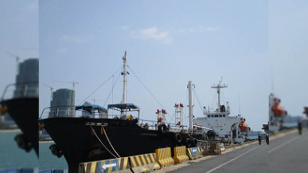 កម្ពុជា​-​អាមេរិក​រឹបអូសបា​ន​នាវា​ទឹកប្រេង​​មួយ​​គ្រឿង​​ដែល​ត្រូវ​​គេ​ប្រើប្រាស់​ដើម្បី​បំពាន​ទណ្ឌកម្ម​​សេដ្ឋកិច្ច​របស់​​​​អង្គការ​សហប្រជាជាតិ​