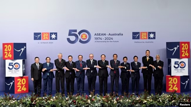 មេដឹកនាំ​អាស៊ាន​និង​អូស្ត្រាលី​ប្តេជ្ញា​ធ្វើ​ឱ្យ​ទំនាក់​ទំនង​កាន់តែ​​ស៊ី​ជម្រៅ​ 