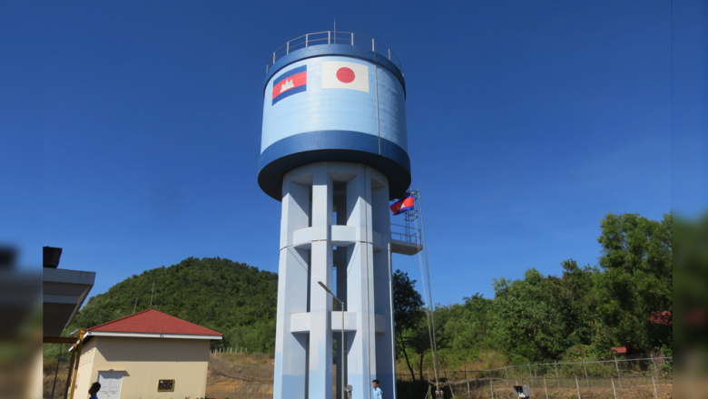 ការផ្គត់ផ្គង់​ទឹកស្អាត​នៅ​ខេត្តកំពត​ក្រោម​ជំនួយ​របស់​ជប៉ុន ធ្វើឱ្យ​ការប្រើប្រាស់​ទឹក​កាន់តែ​មាន​សុវត្ថិភាព​ និង​ស្ថិរភាព