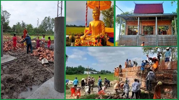 តំណាង​ព្រះសង្ឃ​ខ្មែរ​ក្រោម​ស្នើ​វៀតណាម​អនុញ្ញាត​ឲ្យ​ខ្មែរ​ក្រោម សង់​សាលា​ឆទាន