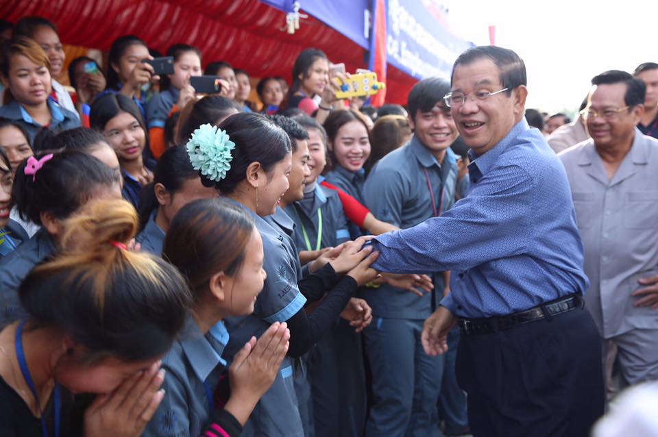 លោក ហ៊ុន សែន បង្ហើបថាប្រាក់ខែ​គោលកម្មករនៅ​​ឆ្នាំ២០១៩ មិនក្រោម១៨០ដុល្លារឡើយ​