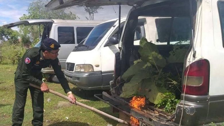 អ្នកនាំ​ពាក្យ​បក​ស្រាយ ​ជុំវិញ​ការ​ដុត​បំផ្លាញចោល​រថ​យន្ត​ ដែល​រឹបអូស​បាន​ពីការ​ដឹក​ឈើខុ​សច្បាប់