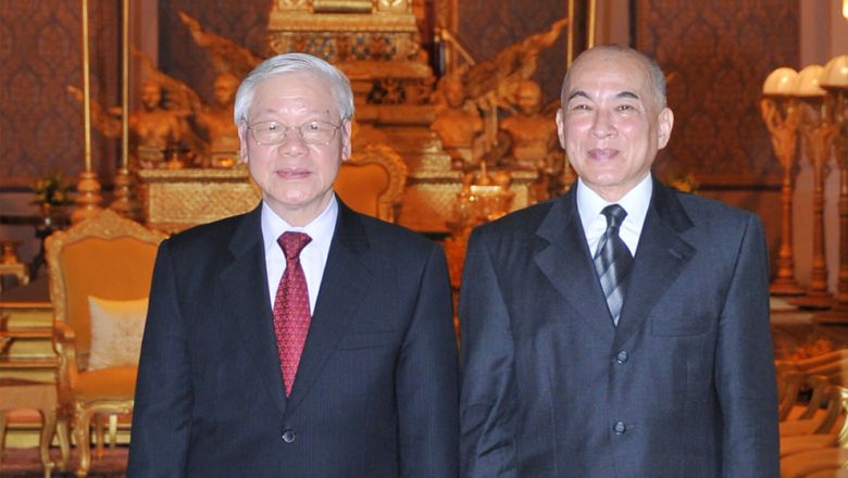 ព្រះមហាក្សត្រ និង​នាយករដ្ឋមន្ត្រី​កម្ពុជា សាទរ​អគ្គលេខាធិការ​បក្ស​វៀតណាម ដែល​ជាប់​ឆ្នោត​ជា​ថ្មី