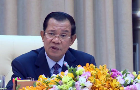 ប្រមុខរាជរដ្ឋាភិបាលកម្ពុជា សម្ដេចតេជោ ហ៊ុន សែន បានអះអាងថា...
