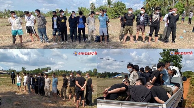 អាជ្ញាធរ​​ខេត្ត​កំពត​​ឃាត់​​ខ្លួន​ជនជាតិ​ចិន​​ ១៤​នាក់​​ធ្វើ​ដំណើរ​​ចេញ​​ពី​​ក្រុង​​ព្រះសីហនុ​​ឆ្ពោះ​​ទៅ​ទីក្រុង​​ភ្នំពេញ