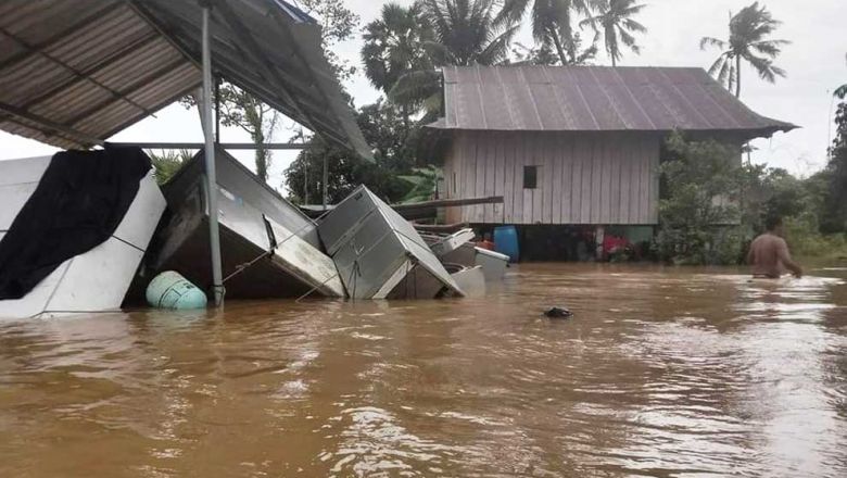 ជំនន់​ទឹកភ្លៀង​បាន​ជន់​លិច​ផ្ទះ ផ្លូវ​ និង​ផលដំណាំ​នៅតាម​តំបន់​មួយចំនួន នៅក្នុង​ខេត្ត​ចំនួន ៩