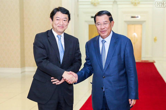 លោកហ៊ុន សែន ៖ កម្ពុជារីកចំរើន មកដល់សព្វថ្ងៃ មានការចូលរួមចំណែក​ យ៉ាងច្រើនពីជប៉ុន