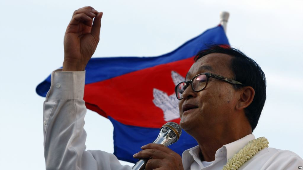 លោកសម រង្ស៊ី​សុំ​ឱ្យ​ខ្មែរ-​អាមេរិកាំង​បង្កើន​ការ​បញ្ចុះបញ្ចូល​ព្រឹទ្ធសភា